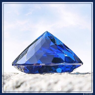Diamante Avatar Azul pequeño - Imagen 2