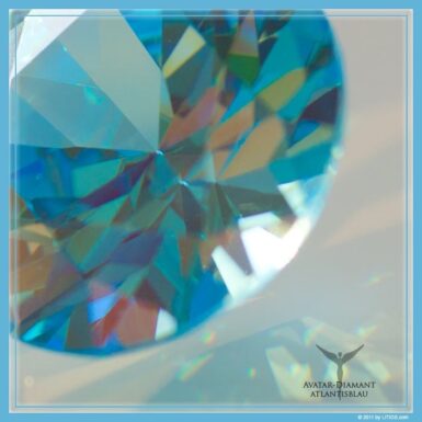 Diamante Avatar Azul Atlante pequeño - Imagen 4