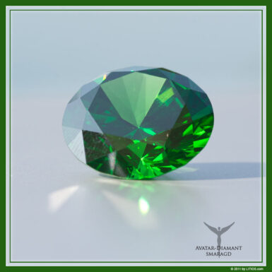 Diamante Avatar Verde pequeño