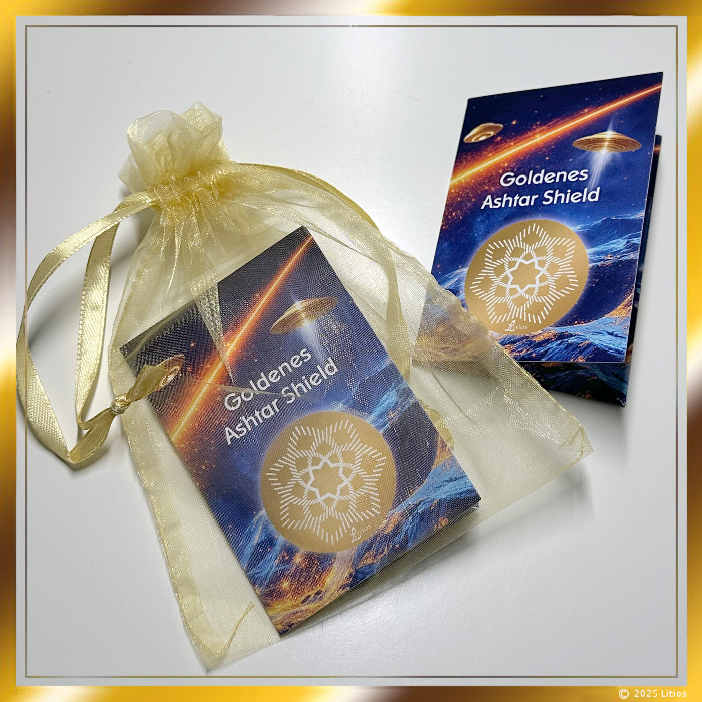 Escudo Dorado de Ashtar - Edición de Navidad - Imagen 4